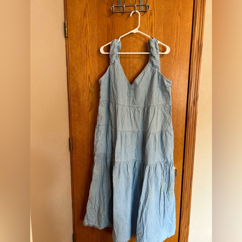 Denim Midi Dress
